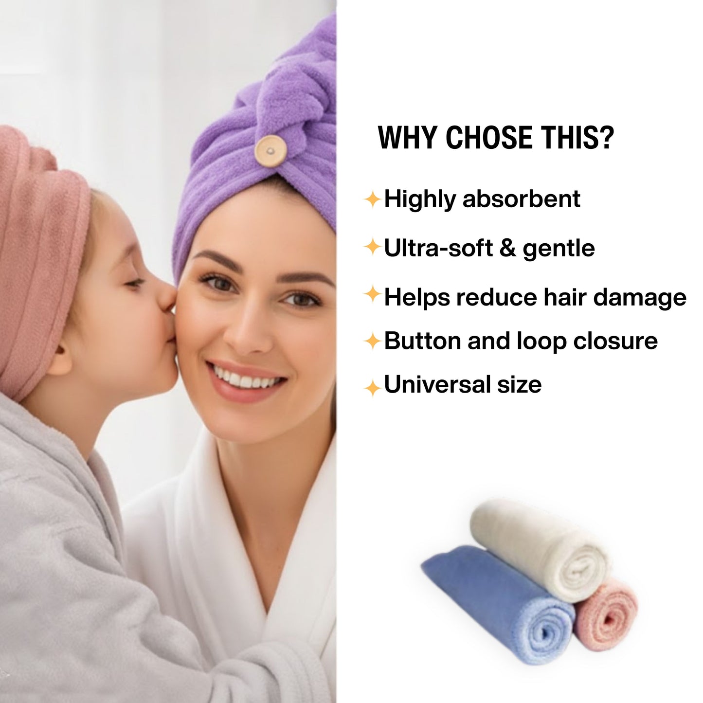 SoftLock - Hair Towel