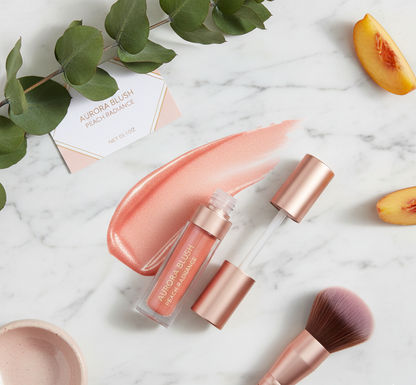 Aurora Blush Peach Radiance